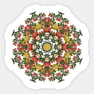 Floral mandala Sticker